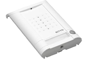 Schneider Electric Ritto Türstation, Minivox, Audio für 1-Familienhaus, Ersatzteil, Gegensprechanlage mit Beleuchtung und Klingeltaste, Außeneinheit, weiss, Artikelnummer 1271041