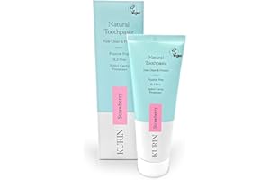KPPEX Kurin Fluoride Free Natural Kids Toothpaste 75ml - Strawberry