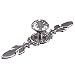 Produktbild elegantstunning Griff Knob Kristallglas Diamant Form Schubladen Schrank Küchentür Kleiderschrank