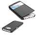 Produktbild Urcover® View Case mit Transparenter Rückseite | Samsung Galaxy Note 4 Hülle | Kunststoff in Schwarz | Sichtfenster | Transparente Rückseite | Zubehör Tasche Case Handy-Cover Schutz-Hülle Schale
