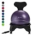 Produktbild Gaiam Classic Balance Ball Chair - Übungsstabilität Yoga Ball Premium Ergonomischer Stuhl für Zuhause und Büro Schreibtisch mit Luftpumpe, Übungsanleitung und Zufriedenheitsgarantie, violett
