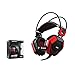 Produktbild Rampage SN-R5 Stereo Gaming-Headset Gaming-Headset Mikrofon Kopfhörer PC (Rot)