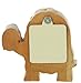 Tortoise Clock : Handcrafted Wooden Christmas Gift Idea : On/off alarm switch on reverse : Top Hand Painted Xmas Presents for Boys, Girls, Kids, Children & Fun Loving Adults! : Height approx 12cm