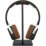 NXET Headphone Stand, Universal Aluminum Holder Showing Display Hanger for HyperX Cloud II Gaming Headset, Microsoft Xbox One Chat, Turtle Beach Recon 50X/50P/Beach XO One Stereo, KingTop EACH G2000, Sony PlayStation Wireless Stereo Headset 2.0 and More (Black)
