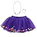 Produktbild Amphia - Kinder Carnival Tutu - Mesh Rock - Tutu Rock - 3 Stücke Hohe Qualität Baby Mädchen Kinder Tutu Ballett Röcke + Armband + Halskette Party Set