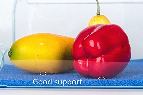 Food Grade Fruit & Vegetable Life Extender Liner for Refrigerator Drawer Liner (Blue) by DAH - 3