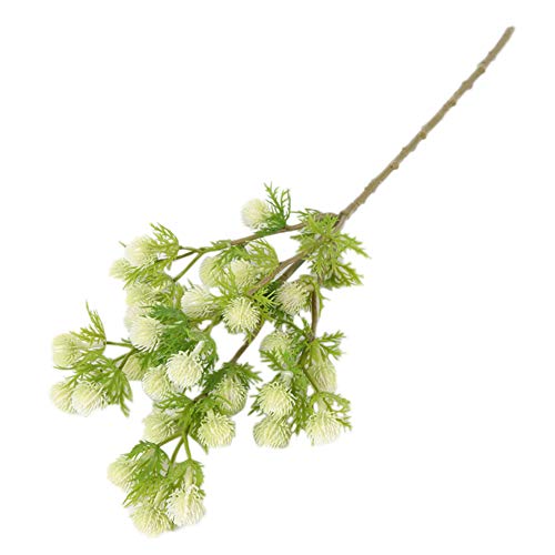 HEsdzML Wedding Bouquet, 1Pc Artificial Flower Plant Garden DIY Party Home Wedding Holiday Decoration - White