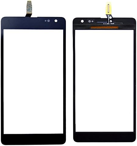 WeDone For Microsoft Nokia Lumia 535 CT2C1607FPC-A1-E Touch Screen Digitizer Front Glass with Tool Kit (Black)