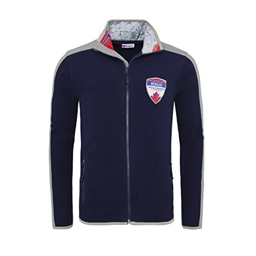 Nebulus Herren Norder Fleecejacke, Navy, M