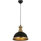 Avonni Black Plated Modern Chandelier E27 Metal 29cm