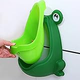 Frosch gestalten Kinder Babys Kids Boys Kunststoff Toilettentraining Urinal pinkeln Trainer Potty Grün - 4