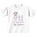 I'm Going To Be A Big Sister Twins White Tshirt Baby Toddler Kids Available in Sizes from 0-6 Months New Baby Brother Gift