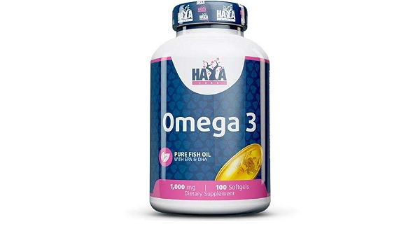 Haya Labs Omega 3, 1000 mg, 100 Softgels, 180 g : Amazon.co.uk: Health \u0026  Personal Care