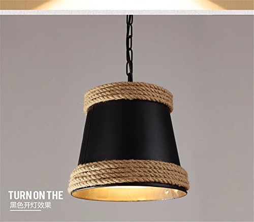 Xky929 Nordic Led Moderni Retrò Nero Testa Unico Ristorante A Soffitto È Cafè Salotto Dello Spago Di Ferro