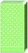 Cath Kidston Paper Pocket Tissues- Large Spot green
