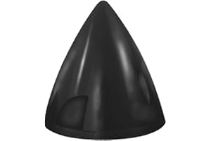 DierCosy Pièces de Remplacement quadcoptères, modélisation RC Modèle Aircraft Plane Plane Plancheur Spinner Drone Faming Compatible avec GF 38 mm 1,5 Noir, Spinner d'hélice de Palette RC Plane RC