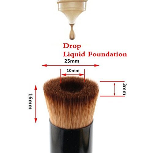 VALUE MAKERS® 3 Farben-Augenbrauen Shaping Puder professionellen Make-up-Palette + 4-Augenbraue-Schablonen + flüssige Grundlage Bürsten + Toothbruth Form Puderpinsel Schönheit kosmetische Tools Kit - 4