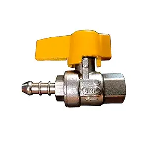 SRP Brass & Copper Forged Hose Nozzle Valve, Female connection Suitable For liquid gas 1/4