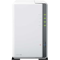 Synology DS223J 2 Bay Desktop NAS, White