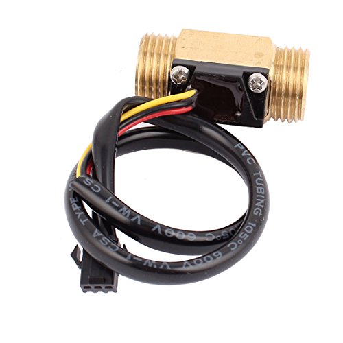 G1/2″ Gewinde Hall Durchflussmesser Durchflusssensor Schalter1-30L/min 44mm Lang - 5