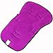 Universal Car Seat Footmuff To Fit Maxi Cosi Pebble - Plum (Black / Plum)