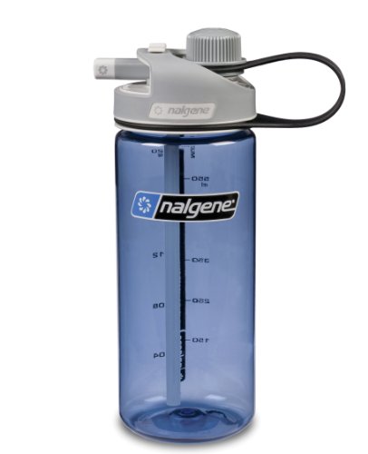 Nalgene Trinkflasche Multi-Drink, 0.6l Bidón, Unisex Adulto, Azul