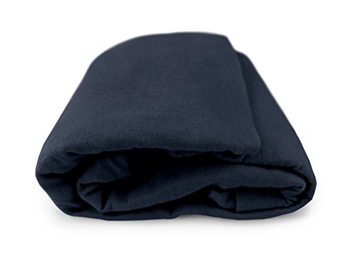 Jersey Spannbetttuch in unseren besten Farben aus 100% Baumwolle – in 5 Größen erhältlich, 200-220 x 200 cm, anthrazit - 7