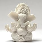 celebrationgift White Marble Ganesh Showpiece