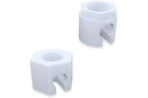 REPAIRCOFFEE 2 Dado di Ricambio per Sodastream Compatibili con Jet, Spirit, Easy, Crystal, Terra, Duo, Fizzi 1.0 & 2.0 - Accessori per Macchina del Gas, Perdite, Macchina per Acqua Frizzante, Connettore Tubo