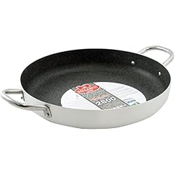 BALLARINI B53T64 Casserole Professionnelle à 2 poignées - diamètre de 40 cm - Granite
