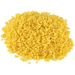 3 Paquetes de 100% Orgánico Natural de Gránulos de Cera de Abeja para Cosméticos de Bricolaje