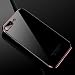 Produktbild Oplon Transparent Soft Elektroplattiert Handyhülle Silikon Dünn Schutzhülle TPU Crystal Matt Rückschale Durchsichtig Back Case Cover für iPhone 6/6P/7/7P/X Hülle HandycoverDE Stock