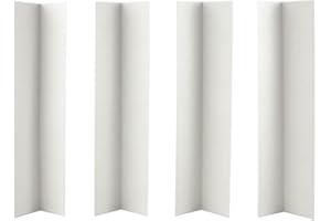 Culpitt 12" Cake Box Extension Corner Cake Cards, Pack of 100, White, Easily Protect Tall Celebration Cakes and Wedding Cakes - Extensions For 25 Boxes