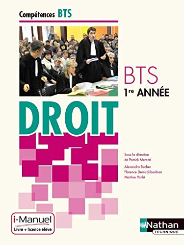 Télécharger Droit BTS 1re année Livre PDF Gratuit