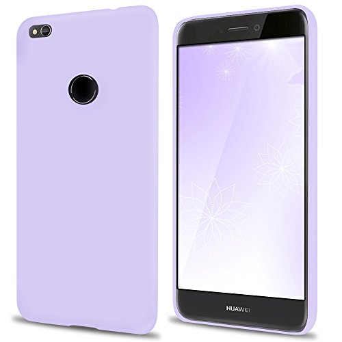 2x Funda Huawei P8 Lite 2017 E-Lush Huawei P8 Lite 2017 Carcasa TPU Silicona Fundas  5 2 Pulgadas  Soft Case Cover Suave y Gel Protectora Caso Ultra Delgado Case Flexible Caja Anti Rasgu  os Anti Choque Carcasa Opaco Cubierta - P  rpura   Azul marino
