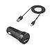 Price comparison product image Official HTC In Car Charger Fast Charger CC-C600 10W High Power Output 2A with USB Type C Data Sync Cable Charge Lead for HTC 10 (2016) One 10 HTC U11 (2017) and other Type C Devices ONLY IUEG