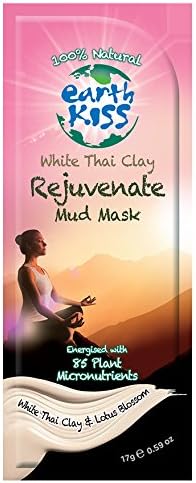 Earth Kiss White ThaiClay Rejuvenate mask 17g (Pack of 3)