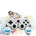 Produktbild LYXF Controller Kompatibel mit Android-Tablet, Smart-TV, TV-Box, PS3 Joystick Junge Simulator (Aufladen),White