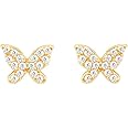 GIVA 925 Silver Beatiful Butterfly Studs Earrings | Gift for Girlfriend| Gifts for Women& Girls