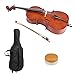 Produktbild ammoon 3/4 Holz-Cello Gloss Finish Linde Gesicht Brett mit Bogen Rosin Tragetasche für Studenten Music Lovers
