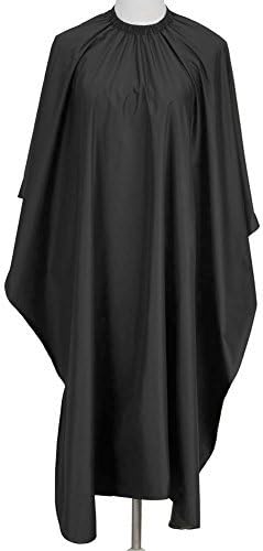 JS Direct Black Hair Cut Hairdressing Hairdressers Barbers Waterproof Cape Gown