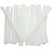 SelfTek 15pcs Makeup Cosmetic Brushes Pen Guard Mesh Protectors Cover White