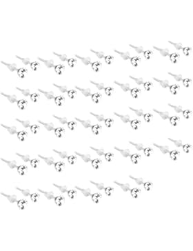 24 Paar Mädchen Kristallrhinestone Runde Ohrringe Ohrstecker Pin Schmuck Party