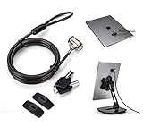 Design minimaliste garantit une installation facile en quelques secondes tout en très efficace et va de pair avec vous élégant verrou de câble de verrouillage des dispositifs d'affichage comme un MacBook Apple ou Android, iPad Air ou Samsung Galaxy Tab pour câble de verrouillage