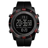 IW.HLMF Sportuhr Wasserdichte Digital Elektronische Lässige Military Handgelenk Kinder Alarm Stoppuhr Uhren Outdoor Multi Funktion Für Kinder, Junge,D
