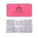 PUEEN Nail Art Stamping LOVE BOX II 02 - 4 Lover Collection Plates - 125x65mm Unique Nailart Polish Stamping Manicure Image Plate Accessories Kit BH000665