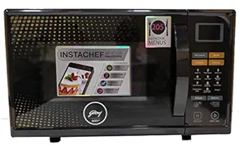 Godrej 20 L Convention Microwave Oven (GME 720CP1 PM, Golden Sprinkle) with 205 Insta Cook Menu in Easy 4 Step Cooking