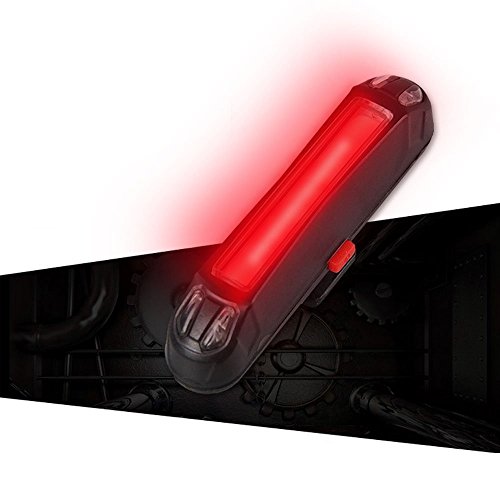 Xcellent Global USB Aufladbares Fahrrad Rücklicht hinteres Rücklicht Helm LED Licht 100 Lumen LD100R - 6