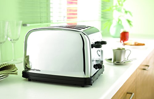 Russell Hobbs 13767-56 Classic 4-Scheiben Toaster, 1800 Watt, silber - 5
