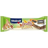 Vitakraft Frutti & Corn Fruchtschnitte, Fruchtschnitte für Nager mit Früchten, Getreide und Mandeln, 10er Pack (10 x 30 g)